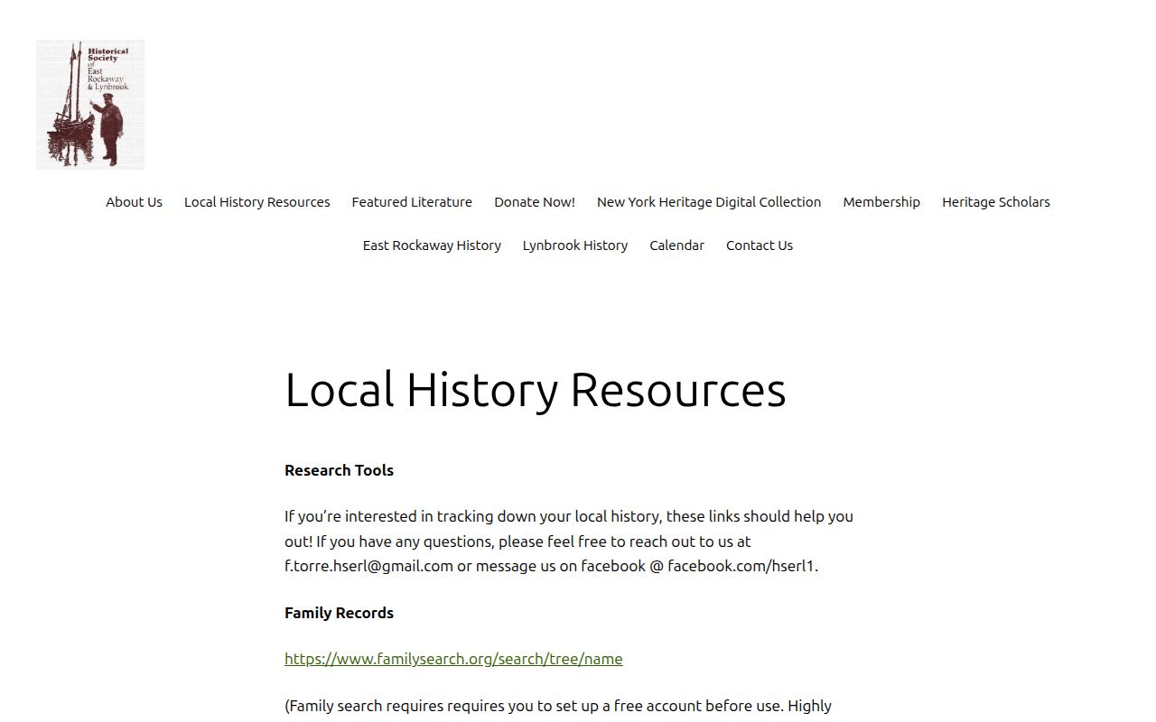 Lynbrook neighbors research through Historical Society local history resources